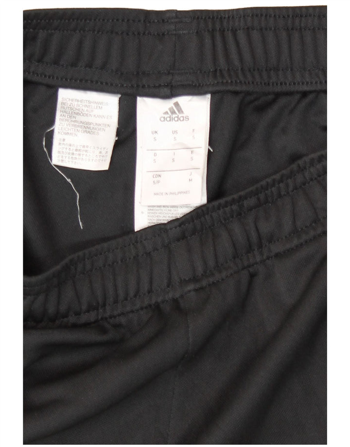 Мужские спортивные брюки Adidas, маленькие черные из полиэстера