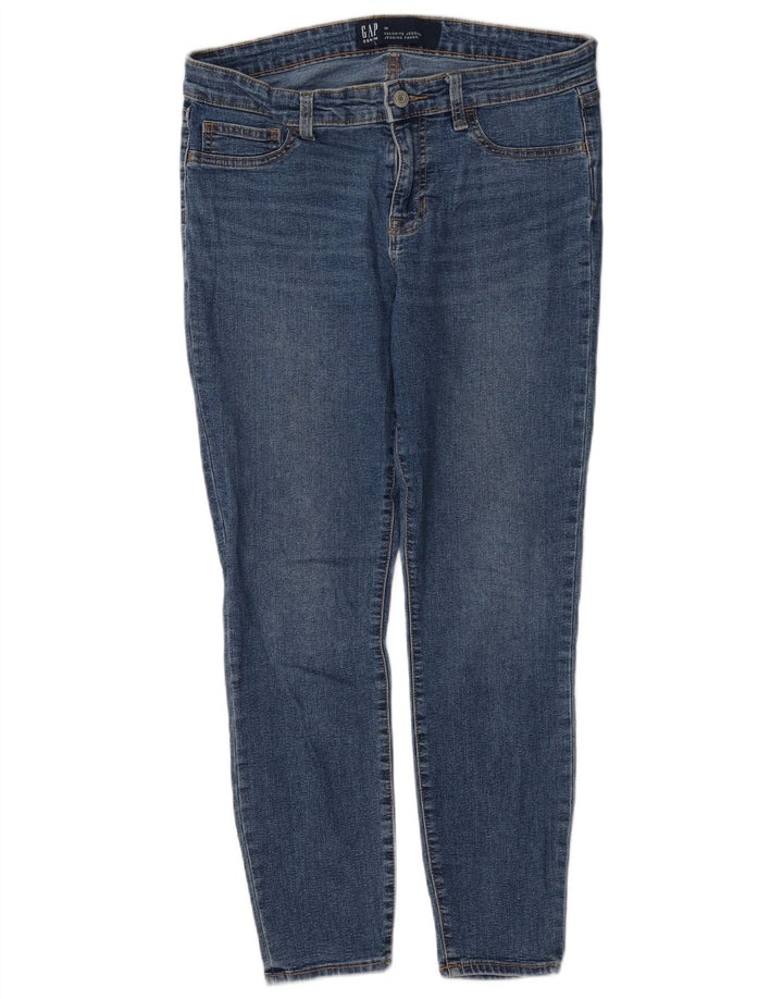 Женские джинсы-джеггинсы Gap W36 L26, синие, хлопок