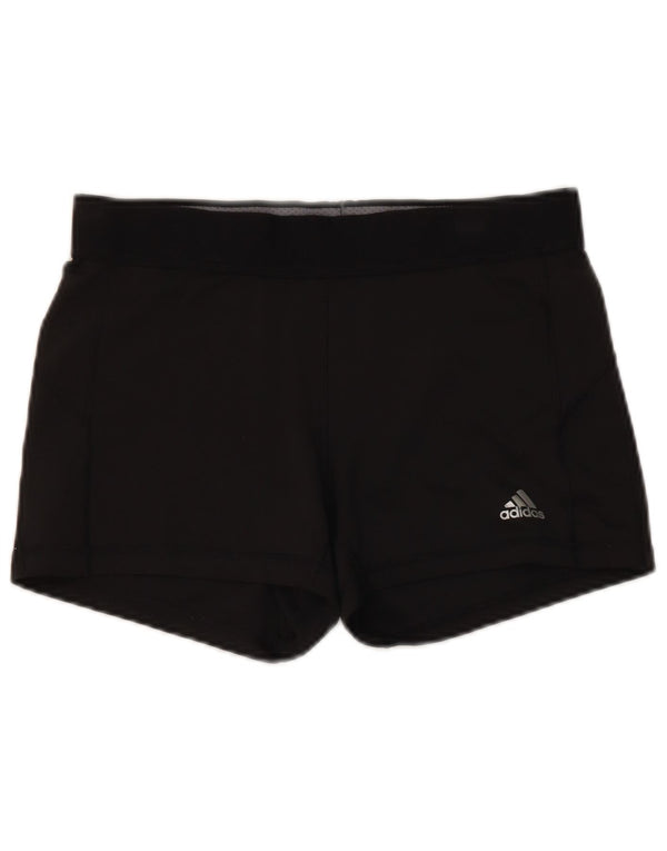 Женские спортивные шорты Adidas Climalite UK 16/18, большие черные