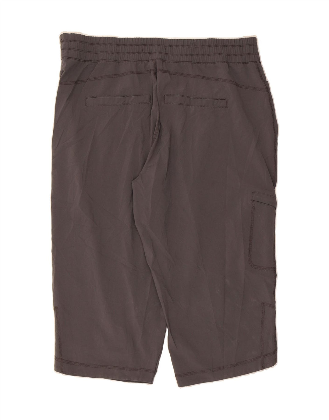 LEE Womens Bermuda Sport Shorts UK 14 Large  Grey Vintage Lee and Second-Hand Lee from Messina Hembry 