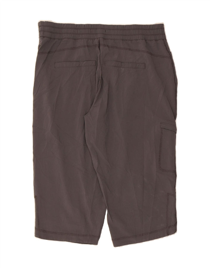 LEE Womens Bermuda Sport Shorts UK 14 Large  Grey Vintage Lee and Second-Hand Lee from Messina Hembry 