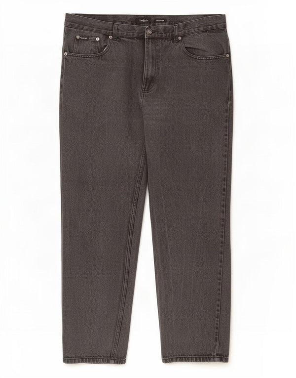 Мужские прямые джинсы прямого кроя Pierre Cardin W38 L32 серые