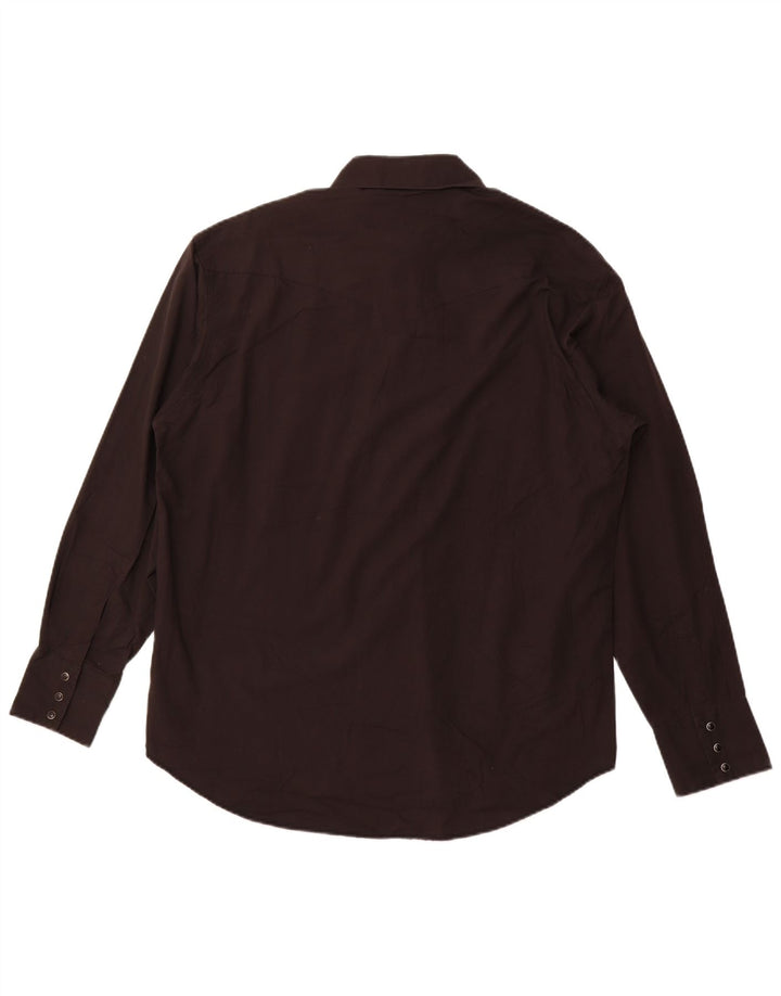 Мужская рубашка WRANGLER, большая черная, хлопок