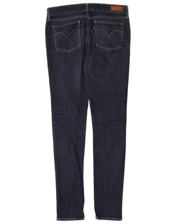 Женские джинсы скинни Levi's с легким изгибом W29 L33 Темно-синие