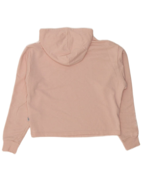 Женский укороченный худи с капюшоном Puma UK 6 XS, розовый хлопок