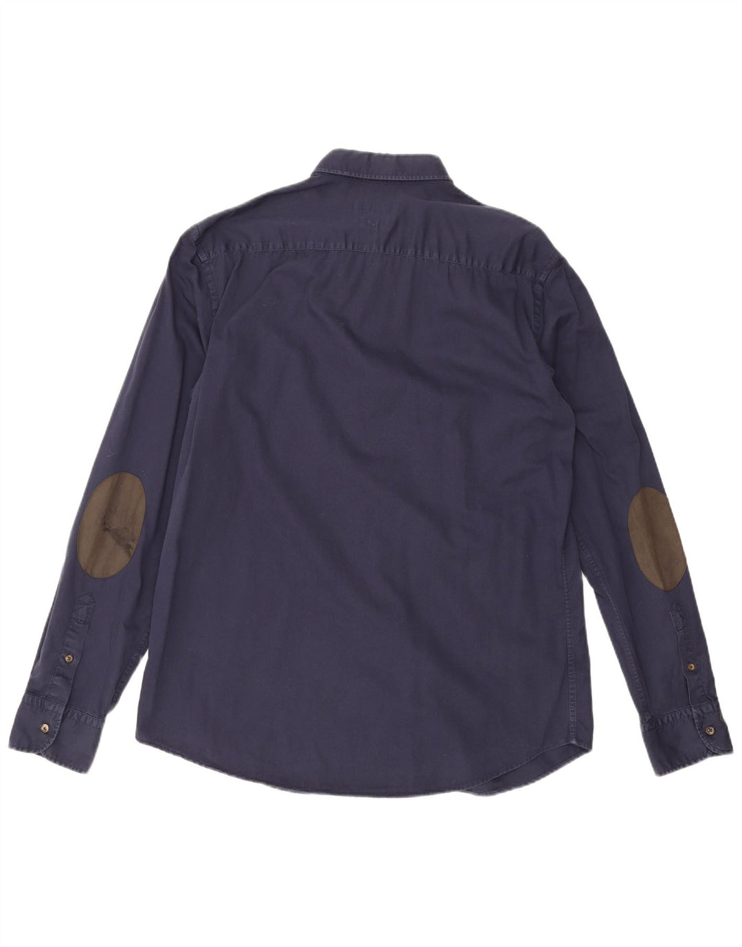 Мужская рубашка Massimo Dutti XL темно-синяя