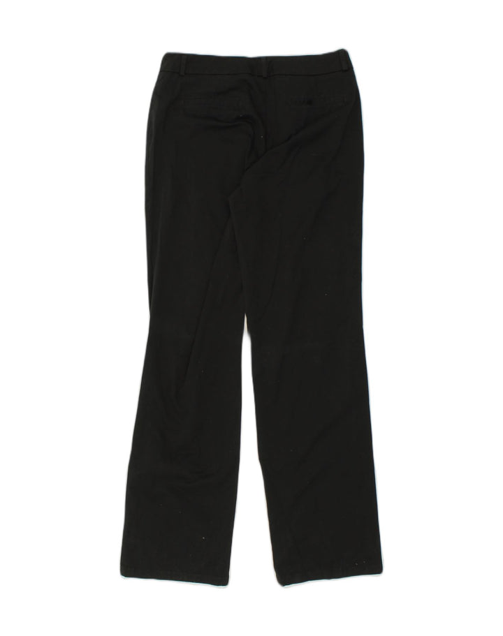 DOCKERS Womens Bootcut Casual Trousers US 10 Large W32 L33 Black Cotton | Vintage Dockers | Thrift | Second-Hand Dockers | Used Clothing | Messina Hembry 