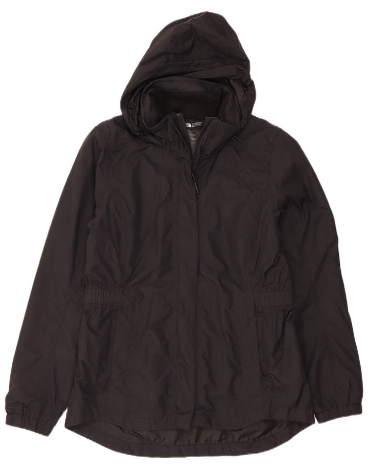 Женская дождевик с капюшоном The North Face UK 14, средний черный нейлон