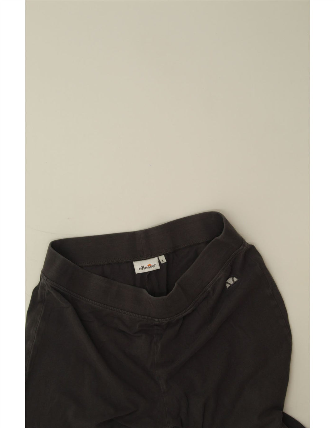 ELLESSE Womens Capri Leggings UK 14 Large Grey Cotton Vintage Ellesse and Second-Hand Ellesse from Messina Hembry 