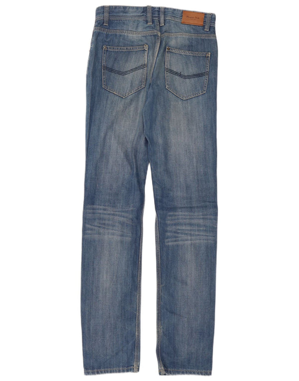 Прямые джинсы Massimo Dutti для мальчиков 13-14 лет W30 L34 синие