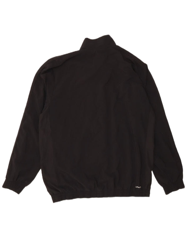 Мужская спортивная куртка Adidas Climalite UK 46/48 XL, черный полиэстер