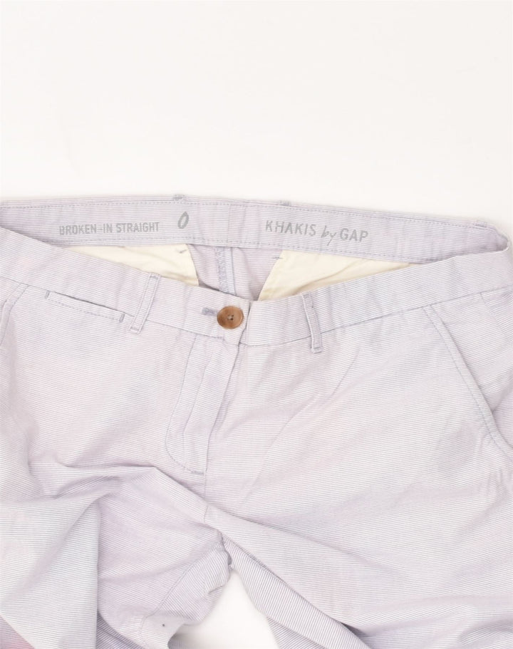 GAP Womens Khakis Slim Chino Trousers US 0 XS W30 L30 Grey Cotton | Vintage Gap | Thrift | Second-Hand Gap | Used Clothing | Messina Hembry 