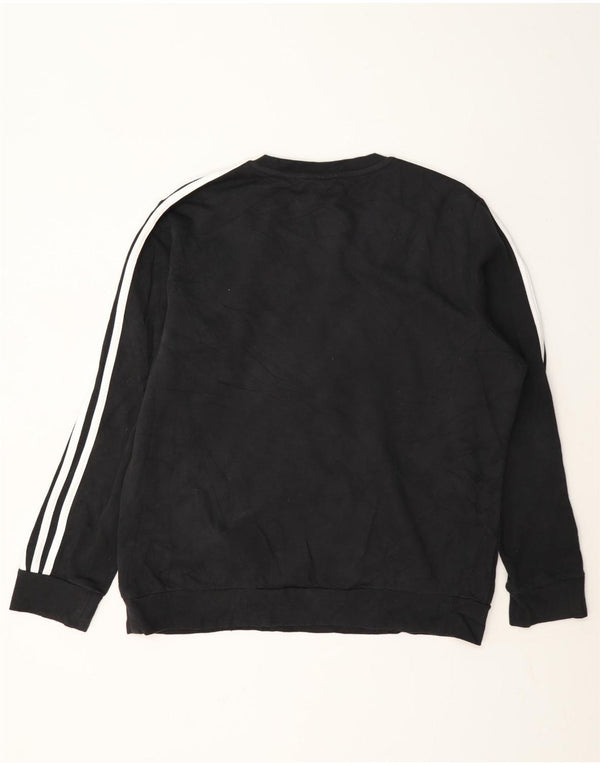 Женский свитер Adidas UK 20/22 XL, черный хлопок
