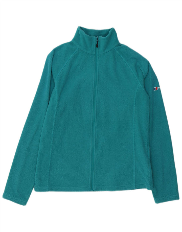 Женская флисовая куртка Berghaus UK 12, средний бирюзовый полиэстер