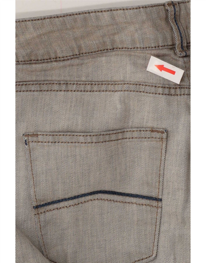 Женские узкие джинсы Armani W28 L29 Серые хлопковые