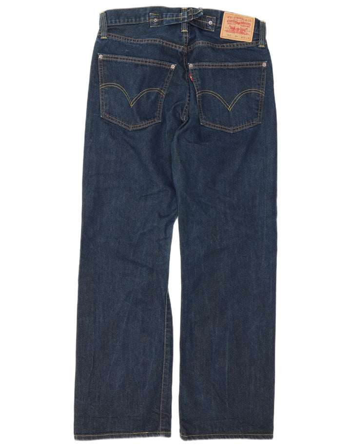 Мужские расклешенные джинсы Levi's 542 W32 L32 Темно-синий хлопок