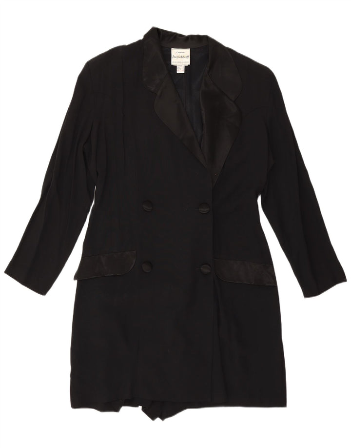 Женский пиджак с комбинезоном Joseph Ribkoff, Великобритания, 18 XL, черный вискоза