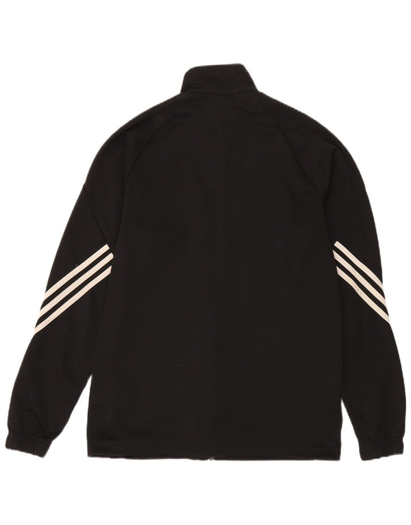 Мужская спортивная куртка Adidas Climalite, средний черный полиэстер