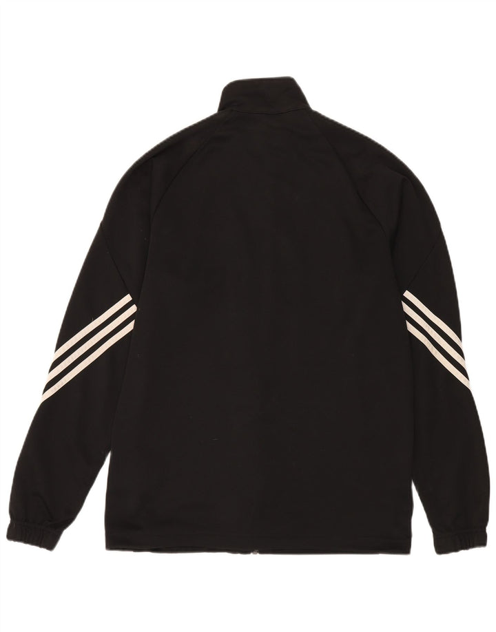 Мужская спортивная куртка Adidas Climalite, средний черный полиэстер