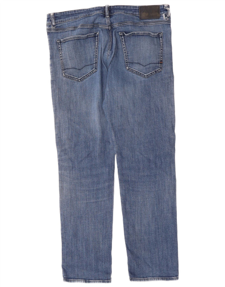 Мужские прямые джинсы Hugo Boss W38 L31 синие