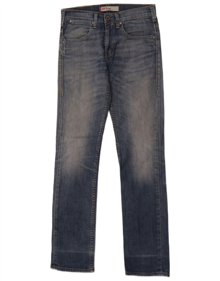 Мужские джинсы Levi's Slim 511 W28 L34 синие