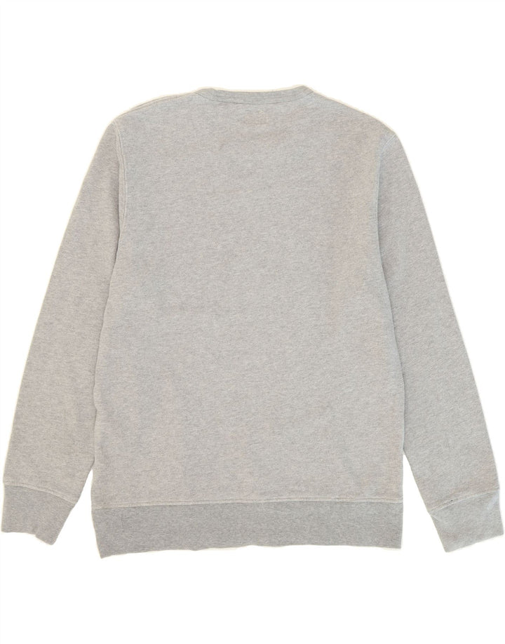 LEVI'S Mens Graphic Sweatshirt Jumper Medium Grey Cotton Vintage Levi's and Second-Hand Levi's from Messina Hembry 