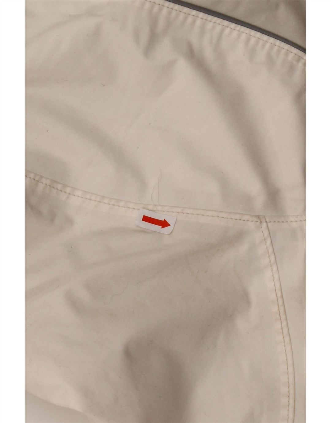 Женская титановая ветровка COLUMBIA UK 16, большая белая с цветными блоками