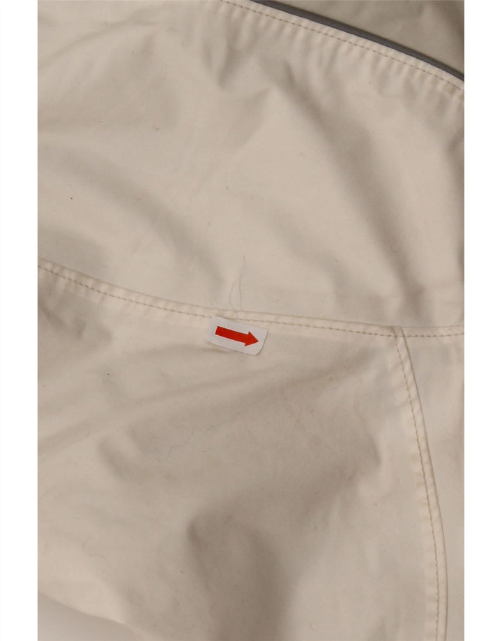 Женская титановая ветровка COLUMBIA UK 16, большая белая с цветными блоками