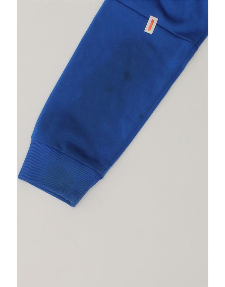 ADIDAS Boys Tracksuit Top Jacket 5-6 Years Blue Colourblock Polyester | Vintage Adidas | Thrift | Second-Hand Adidas | Used Clothing | Messina Hembry 