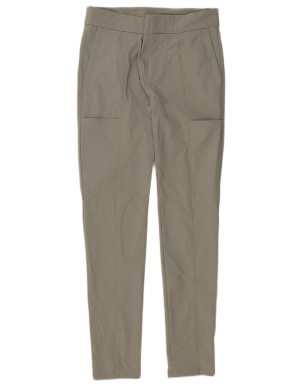 Женские узкие брюки-карго ATHLETA США 2 XS W29 L29 Серый нейлон