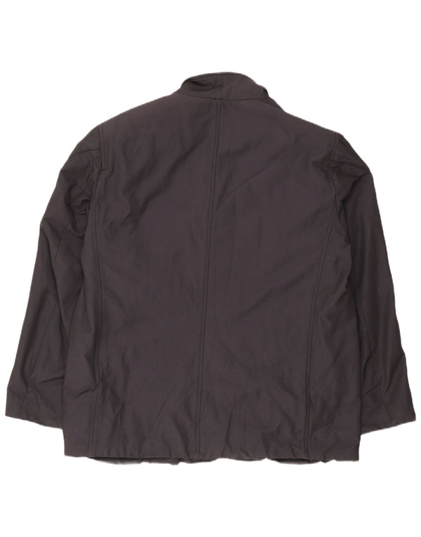 Мужская куртка Trussardi IT 58 4XL Темно-синяя Полиэстер