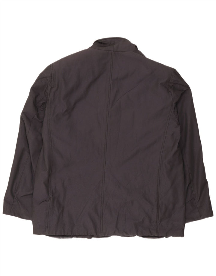 Мужская куртка Trussardi IT 58 4XL Темно-синяя Полиэстер