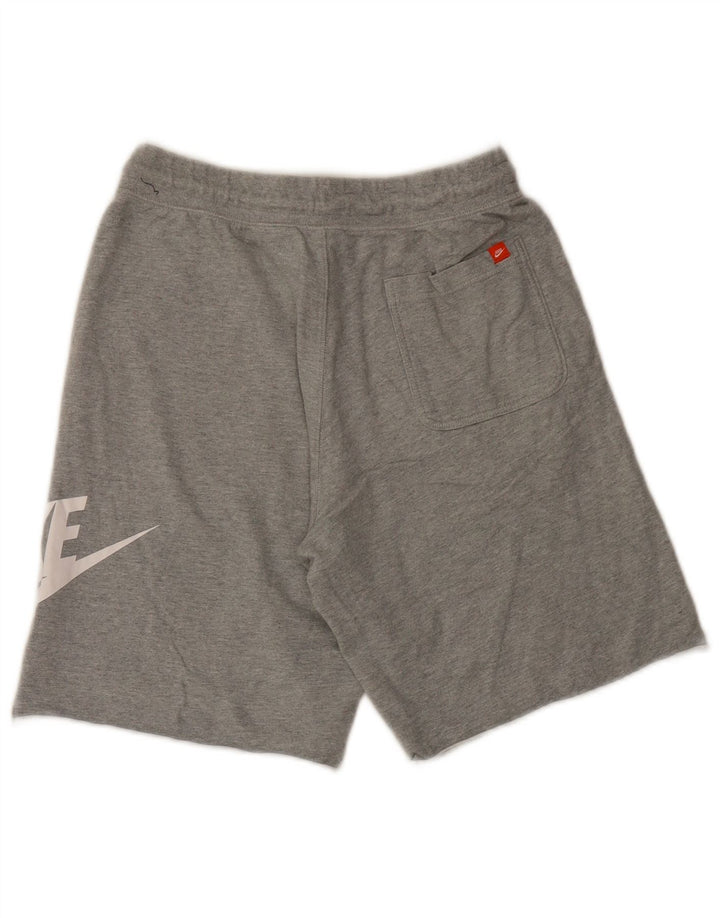 Мужские спортивные шорты с рисунком Nike, хлопковые серые пятнышки среднего размера