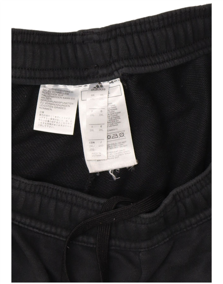 Мужские спортивные брюки ADIDAS 2XL, черный хлопок