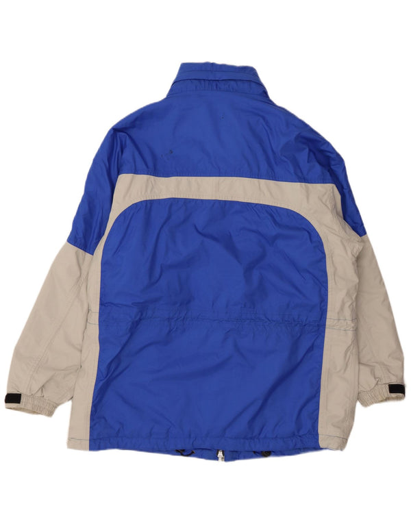 HIGH COLORADO Женская ветровка оверсайз размера EU 44 XL, синяя с цветными блоками