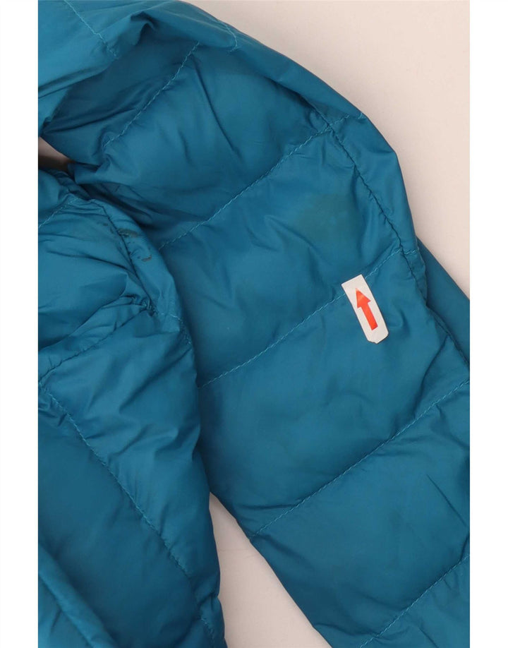 Женская утепленная куртка с капюшоном Mountain Warehouse UK 8, маленький синий нейлон