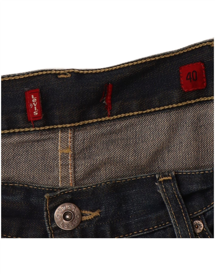 LEVI'S Mens 503 Straight Jeans W40 L29 Blue Cotton