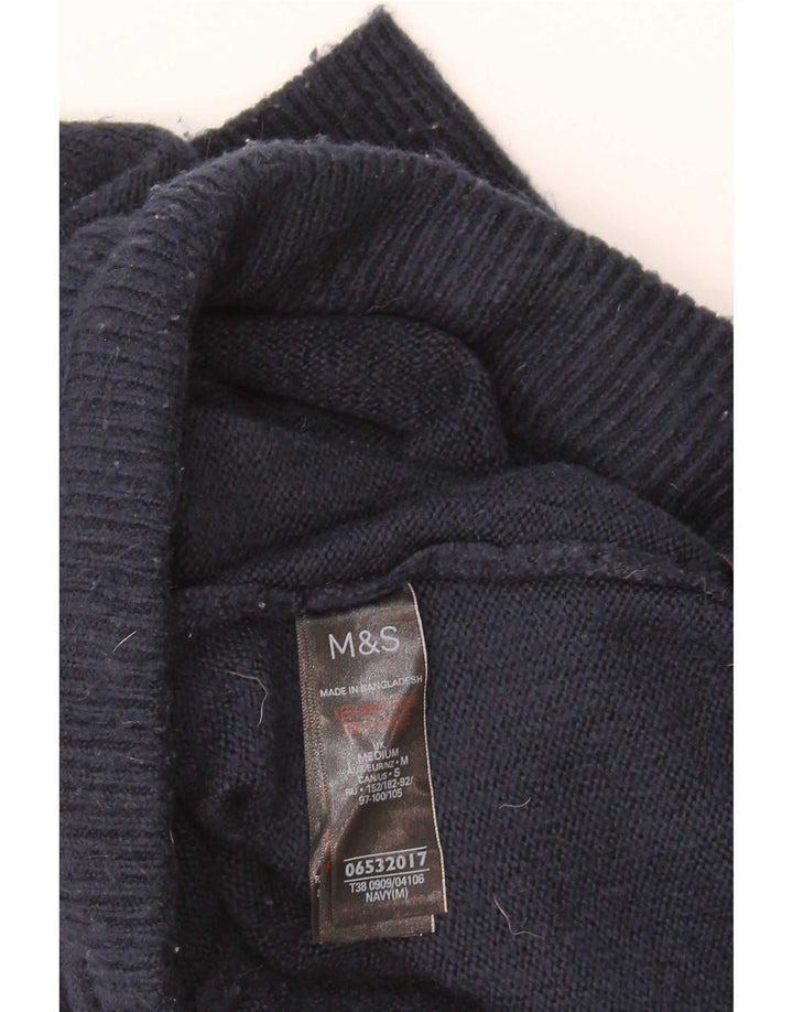 Женские спортивные брюки Marks & Spencer, джоггеры UK 14, средние, темно-синие