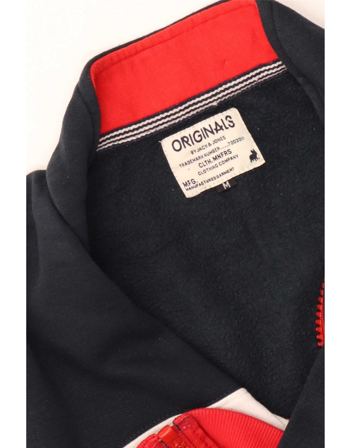 Мужской спортивный костюм Jack & Jones, верхняя куртка, средний, разноцветный, с цветными блоками