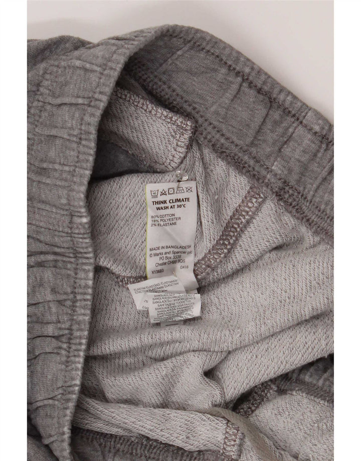Мужские спортивные брюки Marks & Spencer, большие серые, хлопковые