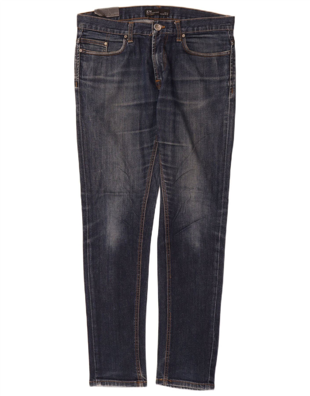 Мужские джинсы узкого кроя Zara EU 42, большие W32 L32, синие