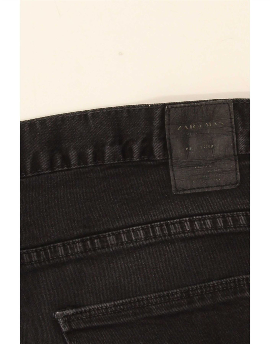Мужские джинсы Zara Slim EU 44, большие W34 L31, черные