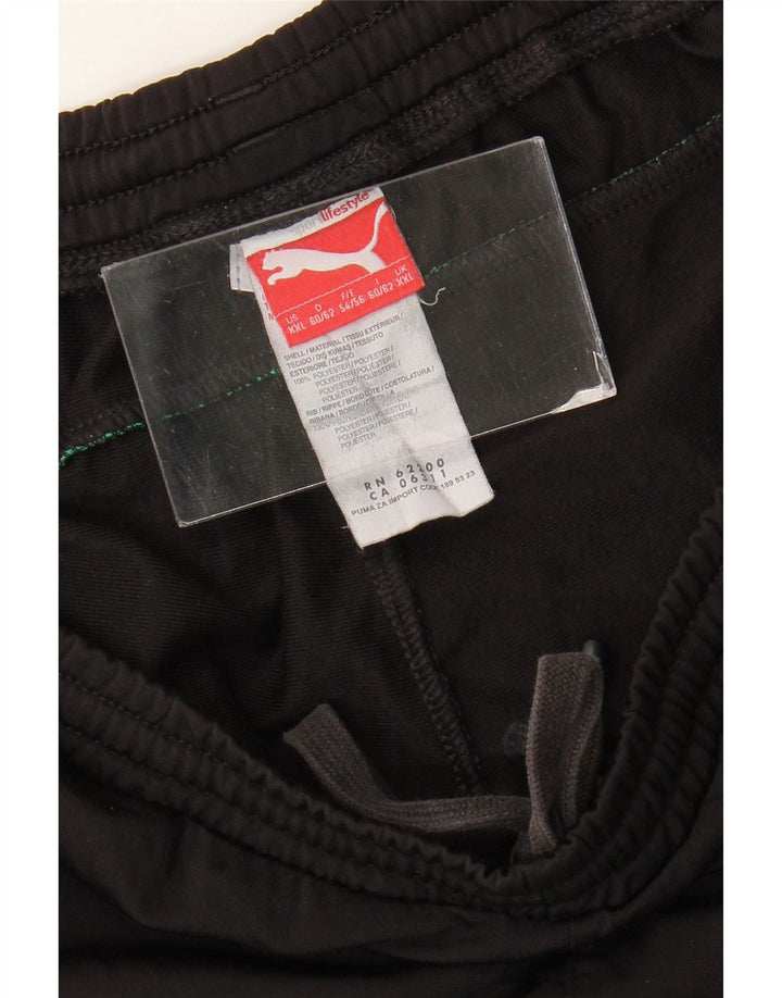 Мужские спортивные брюки Puma джоггеры 2XL черные из полиэстера