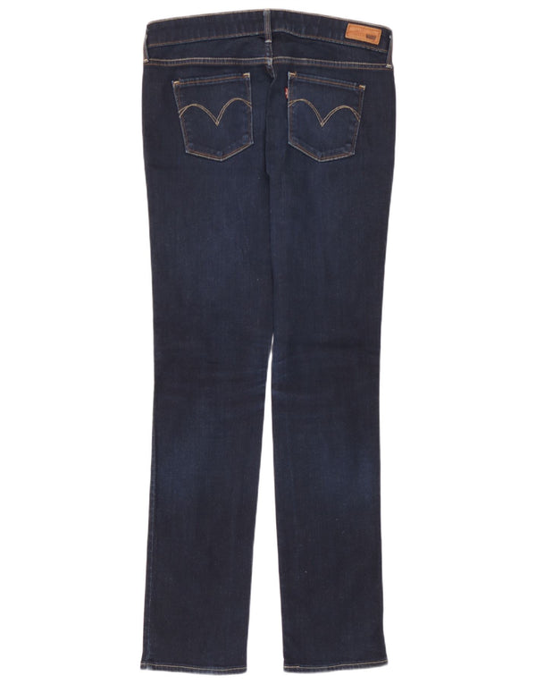 Женские прямые джинсы с легкой посадкой Levi's W30 L32, темно-синие