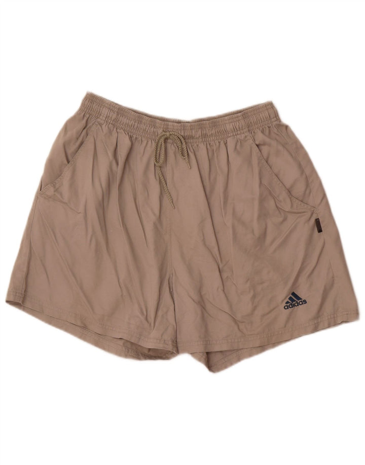 Мужские спортивные шорты Adidas XL серые, хлопок