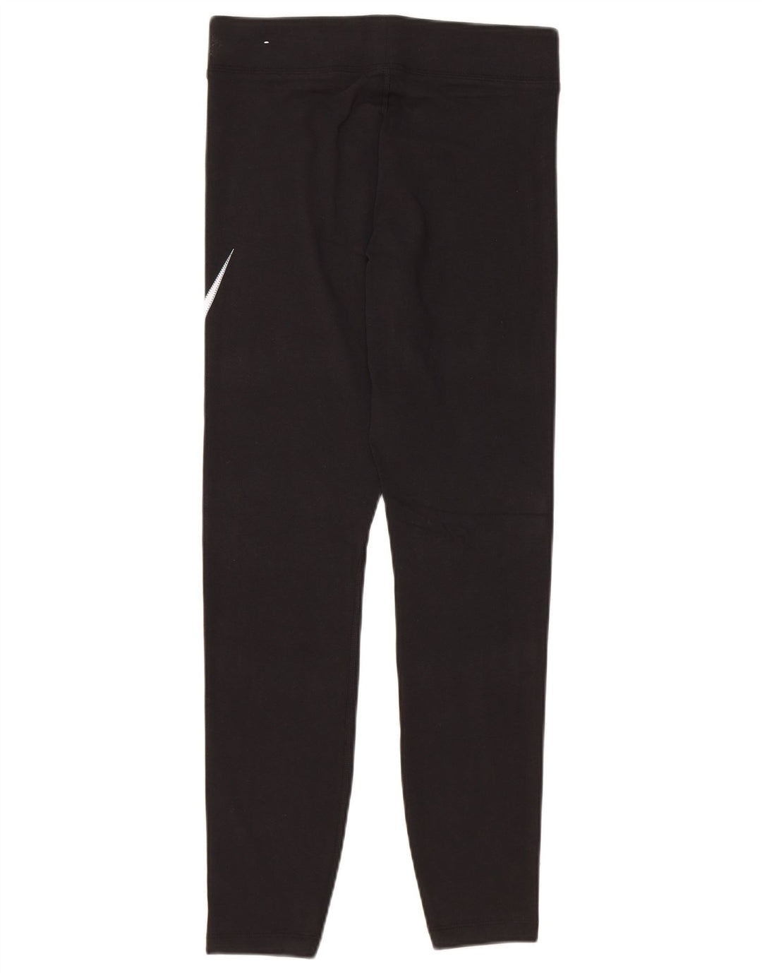 Женские леггинсы с рисунком NIKE UK 12, средний размер, черный хлопок, черный