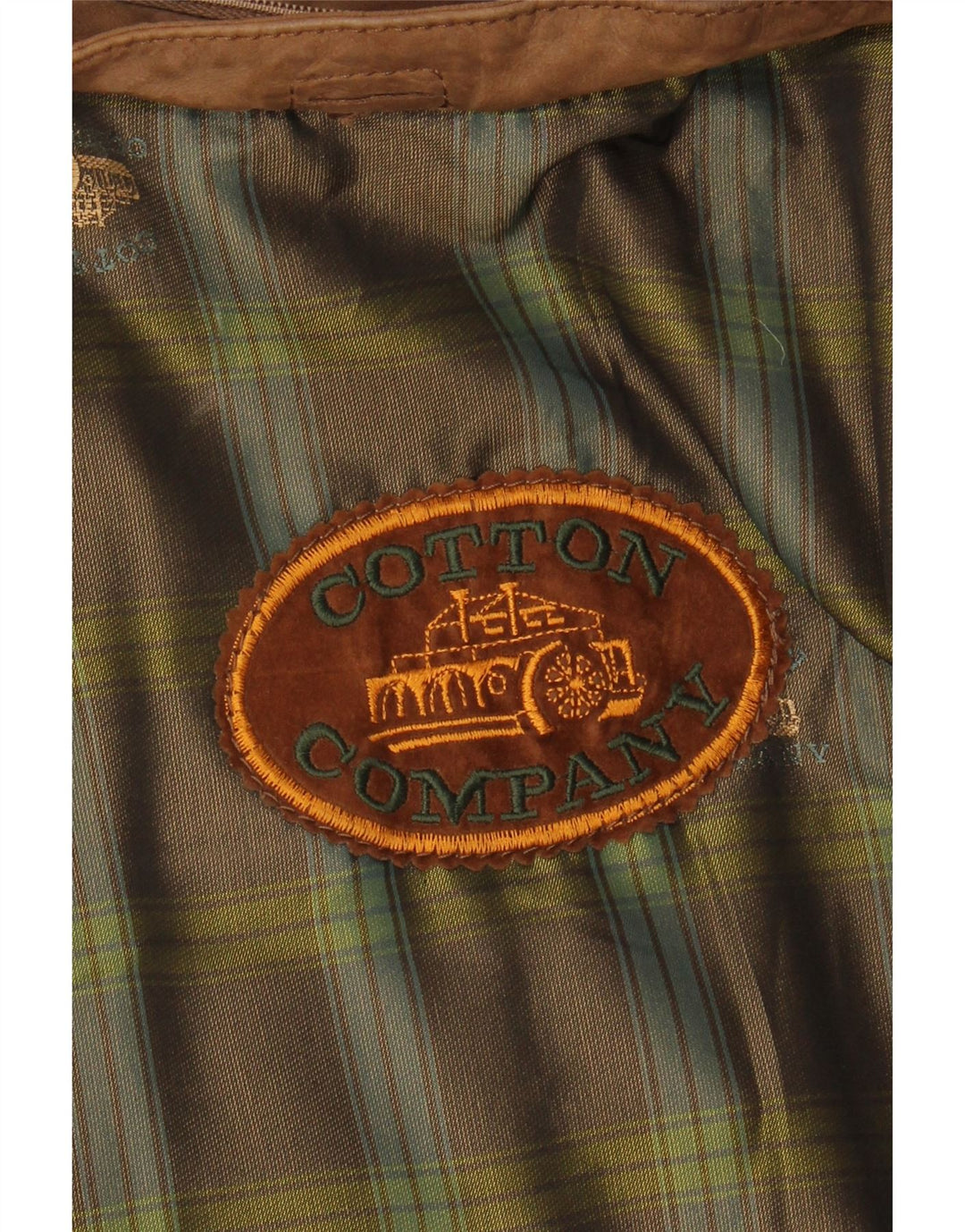 VINTAGE Mens Leather Jacket UK 42 XL Brown Vintage Vintage and Second-Hand Vintage from Messina Hembry 