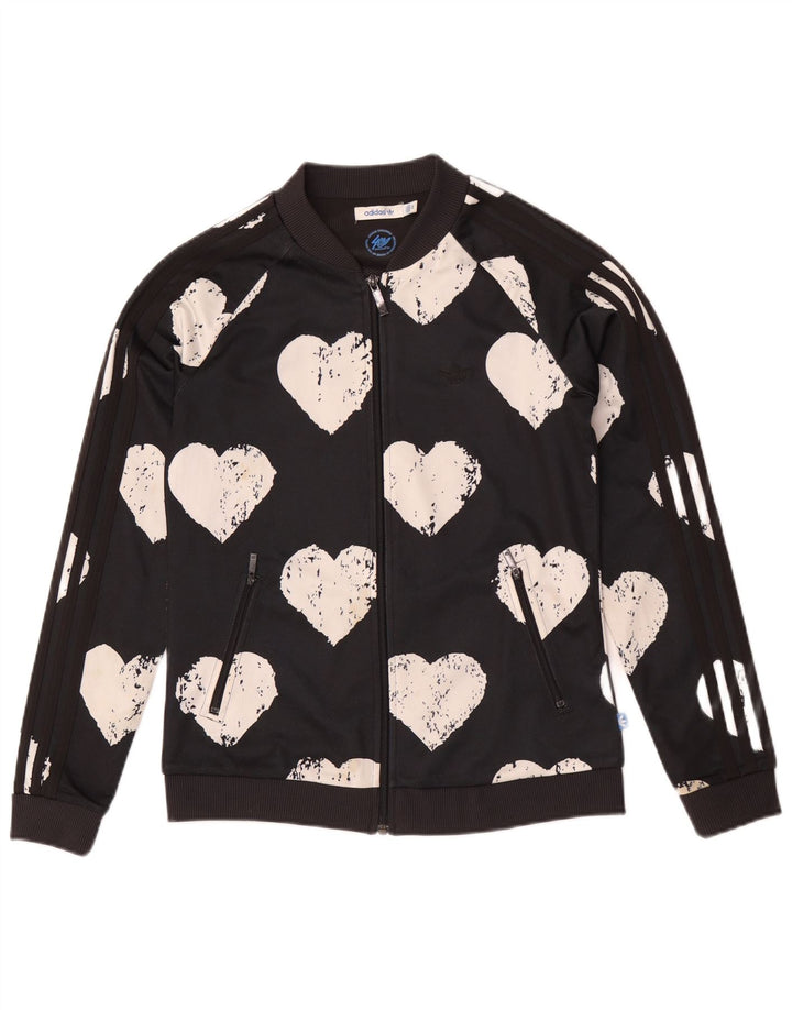 Женский спортивный костюм Adidas с графическим рисунком IT 42 Medium Black Heart