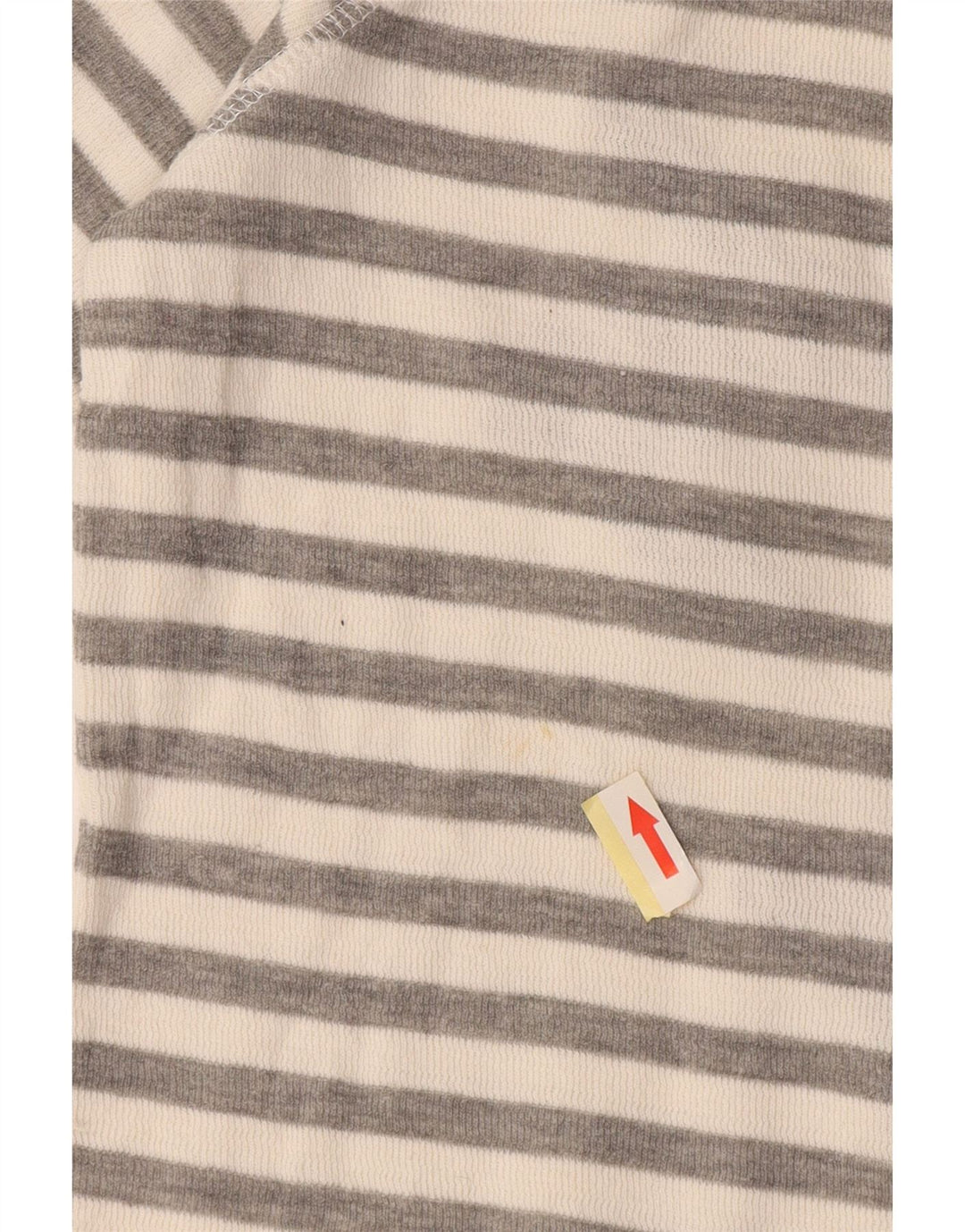 Женский топ с рисунком Superdry с длинным рукавом, Великобритания, 10 маленьких серых полосок, хлопок