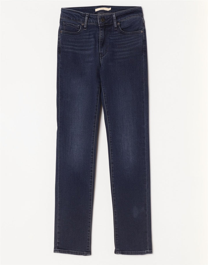 Женские узкие джинсы Levi's 712 W26 L30, темно-синие, хлопок